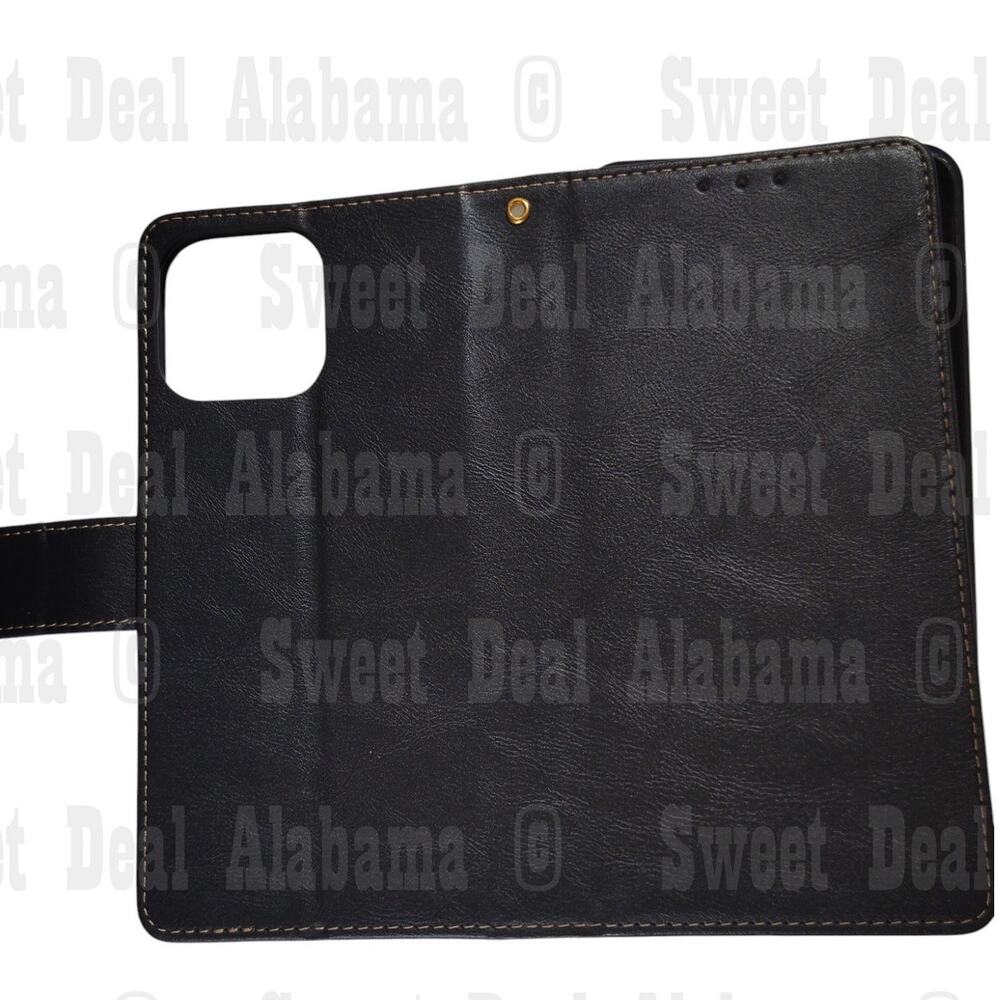 Vaks Cellphone Wallet Case For iPhone 14 Pro Max w/ 2  Lens & Screen Protectors